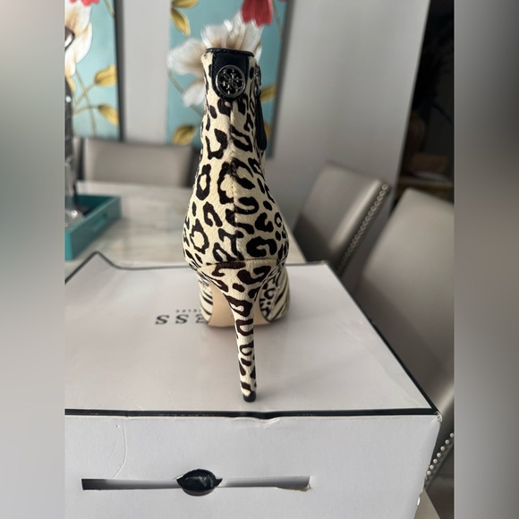 Guess Zebra Print Ankle Boots - Picture 7 of 8